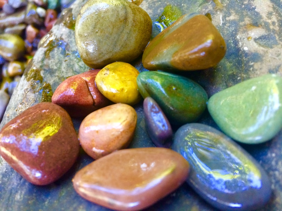 Photo stones with mystical powers